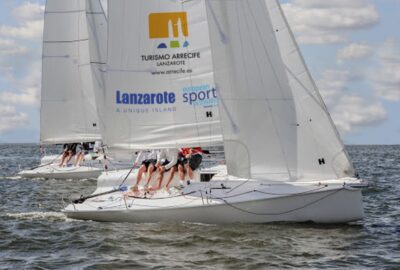 LIGA ESPAÑOLA DE VELA TROFEO LOTERÍAS DEL ESTADO. EL R.C.N. ARRECIFE DOMINA TRAS LAS DIEZ PRIMERAS PRUEBAS.