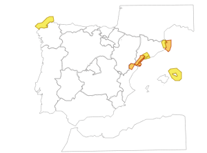 ALERTAS METEOROLOGICAS A 04 MAR. 2020 06:00 LT.