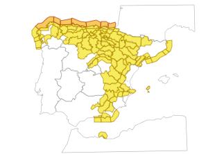 ALERTAS METEOROLOGICAS A 05 MAR. 2020 06:00 LT.