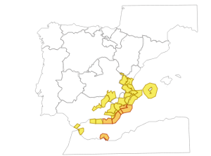 ALERTAS METEOROLOGICAS A 24 MAR. 2020 08:00 LT.