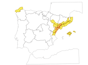 ALERTAS METEOROLOGICAS A 01 ABR. 2020 08:00 LT.