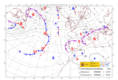 INFO METEO LOCALIDADES A 21 ABR. 2020 08:00 LT.