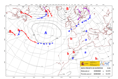 INFO METEO LOCALIDADES A 04 SEP. 2020 08:00 LT.