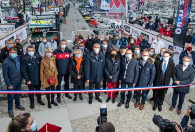 LA 9ª VENDÉE GLOBE INAUGURA SU VILLAGE