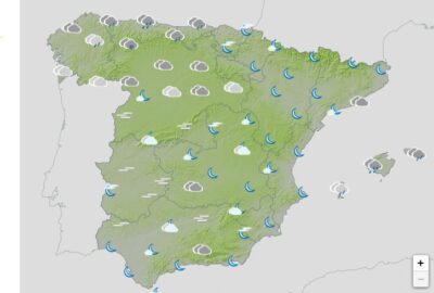 INFO METEO LOCALIDADES A 05 DIC. 2020 08:00 LT.