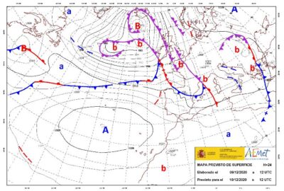 INFO METEO LOCALIDADES A 10 DIC. 2020 08:00 LT.