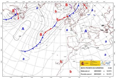 INFO METEO LOCALIDADES A 29 MAR. 2021 08:00 LT.