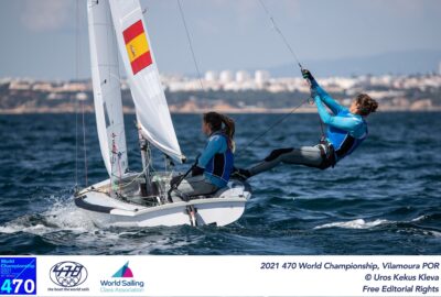 CAMPEONATO DEL MUNDO 470 2021. MÁS Y CANTERO SE JUGARÁN EL ORO EN LAS MEDALS RACE