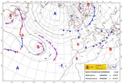 INFO METEO LOCALIDADES A 05 ABR. 2021 10:00 LT.