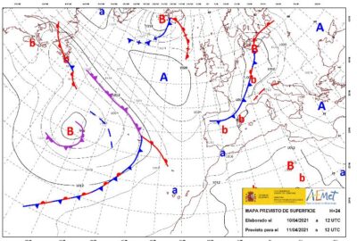 INFO METEO LOCALIDADES A 11 ABR. 2021 09:00 LT