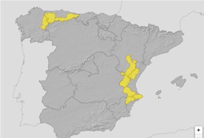 ALERTAS METEOROLOGICAS A 20 ABR. 2021 09:00 LT.