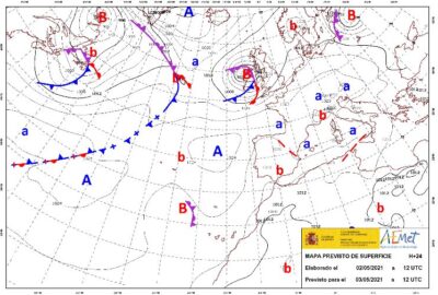 INFO METEO LOCALIDADES A 03 MAY. 2021 08:00 LT..