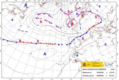 INFO METEO LOCALIDADES A 16 MAY. 2021 09:30 LT