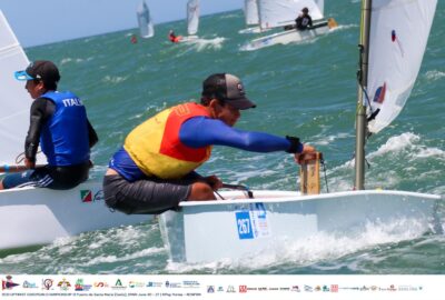 CAMPEONATO DE EUROPA OPTIMIST 2021. GARCÍA OLLÉ A PUNTO DE CONSEGUIR EL OBJETIVO