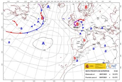 INFO METEO LOCALIDADES A 30 JUL. 2021 08:00 LT.