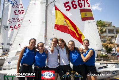 CAMPEONATO DEL MUNDO 420 2021. ESPAÑA SE TRAE DOS PLATAS Y DOS BRONCES DE ITALIA