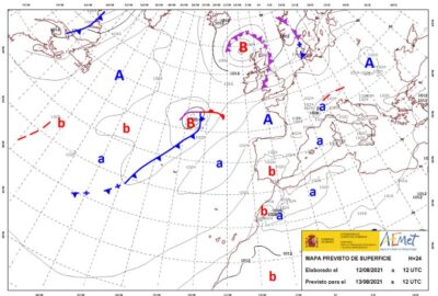 INFO METEO LOCALIDADES A 13 AGO 2021 09:00 LT.