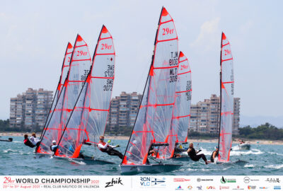 29ER WORLD CHAMPIONSHIP R.C.N. VALENCIA. MÁXIMA IGUALDAD EN LA PRIMERA JORNADA