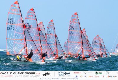 29ER WORLD CHAMPIONSHIP R.C.N. VALENCIA. FRANCIA PASA A DOMINAR EL MUNDIAL