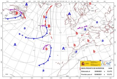 INFO METEO LOCALIDADES A 03 SEP. 2021 08:00 LT.