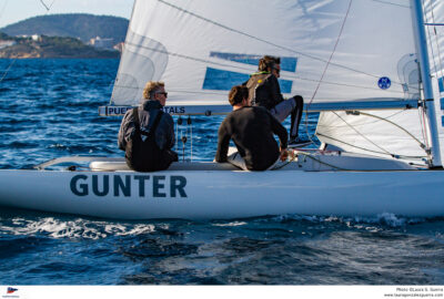 Vª PUERTO PORTALS DRAGON WINTER SERIES. «GUNTER» LIDERA TRAS LA AUSENCIA DE VIENTO EN LA TERCERA JORNADA