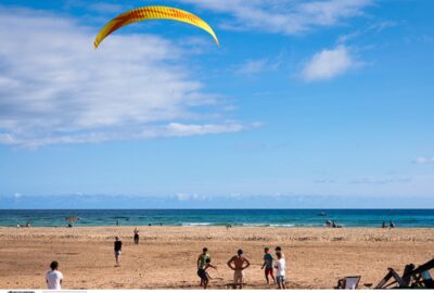 LOS VIENTOS MAJOREROS DIFICULTAN EL INICIO DE LA «FUERTEVENTURA KITEFOIL WORLD SERIES 2021»