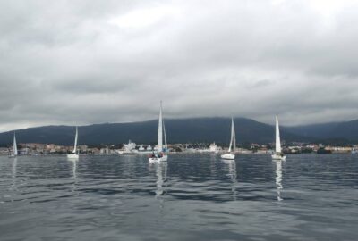 EOLO NO SE PRESENTÓ EN EL ESTRENO DE LA LIGA DE CRUCEROS RÍA DE AROUSA 2022