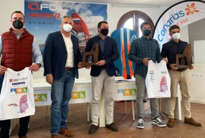 LANZAROTE ACOGE EL PRIMER MUNDIAL DE LOS IQFOIL GAMES ANTES DE PARÍS 2024