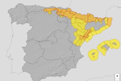 ALERTAS METEOROLOGICAS A 2 ABR. 2022 08:00 LT