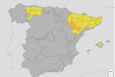 ALERTAS METEOROLOGICAS A 22 MAY. 2022 06:00 LT