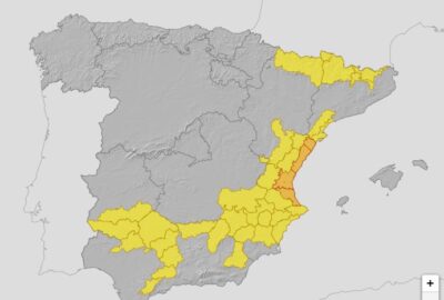 ALERTAS METEOROLOGICAS A 3 MAY. 2022 08:00 LT