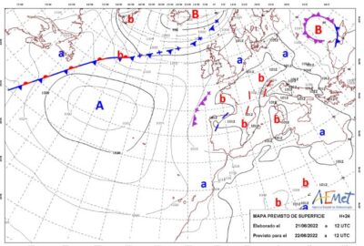 INFO METEO LOCALIDADES A 22 JUN. 2022 08:00 LT