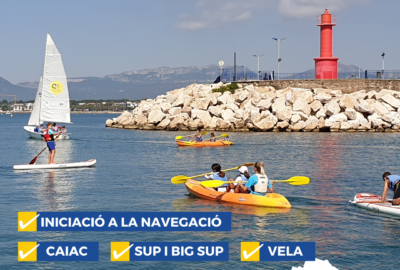 EL C.N. CAMBRILS ORGANIZA UNA JORNADA DE INICIACIÓN A LA NAVEGACIÓN EN EL MARCO DEL MARINA DAY