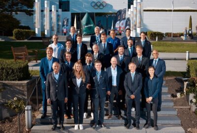 LUIS DORESTE REPRESENTÓ A ESPAÑA EN LA PRESENTACIÓN DE LA SSL GOLD CUP EN EL MUSEO OLÍMPICO DE LAUSANA