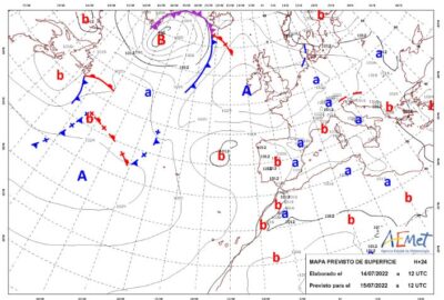 INFO METEO LOCALIDADES A 15 JUL. 2022 08:00 LT