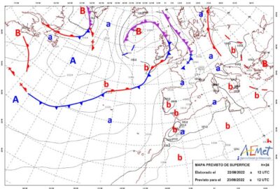 INFO METEO LOCALIDADES A 23 AGO 2022 08:30 LT