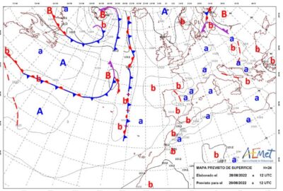 INFO METEO LOCALIDADES A 29 AGO 2022 11:00 LT