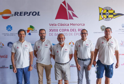 LA COPA DEL REY REPSOL DE BARCOS DE ÉPOCA LARGA AMARRAS CON UNA FLOTA DE LEYENDAS DEL MAR