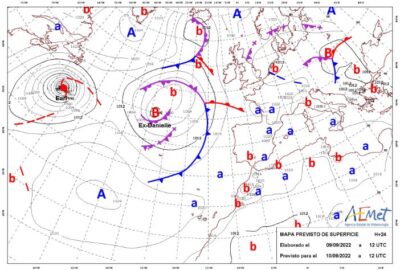 INFO METEO LOCALIDADES A 10 SEP. 2022 08:00 LT