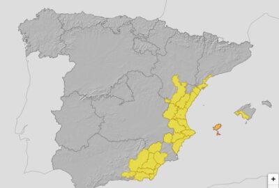 ALERTAS METEOROLOGICAS A 22 SEP. 2022 06:00 LT