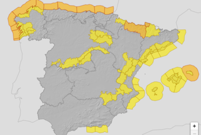 ALERTAS METEOROLOGICAS A 22 NOV. 2022 08:00 LT