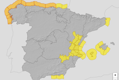 ALERTAS METEOROLOGICAS A 23 NOV. 2022 08:00 LT