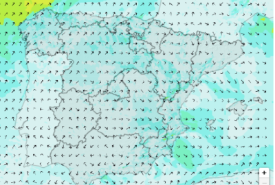 INFO METEO LOCALIDADES A 22 DIC. 2022 08:00 LT