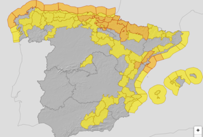 ALERTAS METEOROLOGICAS A 19 ENE 2023 06:00 LT