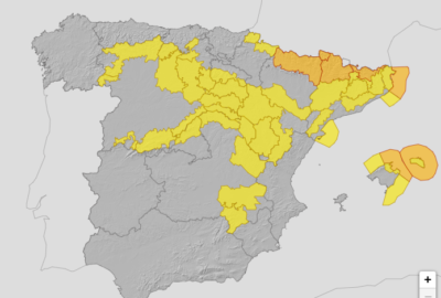 ALERTAS METEOROLÓGICAS A 22 ENE 2023 08:00 LT