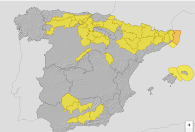 ALERTAS METEOROLÓGICAS A 27 ENE 2023 08:00 LT