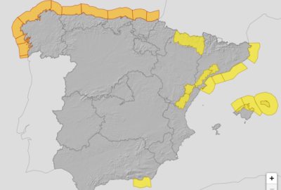 ALERTAS METEOROLOGICAS A 9 ENE 2023 08:00 LT