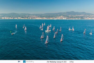 C.N. EL BALÍS. LOS FRANCESES REVIL Y DEVAUX LIDERAN LA MEDSAILING EUROCUP