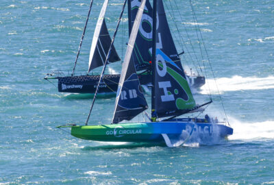 THE OCEAN RACE. SALIDA SALVAJE DE LA 3ª ETAPA DESDE CIUDAD DEL CABO