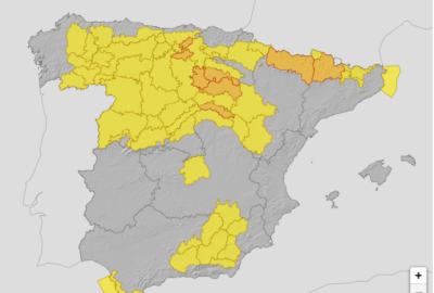 ALERTAS METEOROLÓGICAS A 25 FEB. 2023 08:00 LT